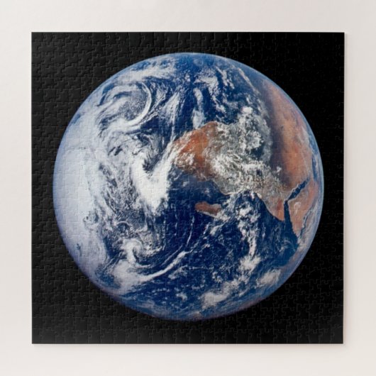Planet Earth uitzicht uit Apollo 17 Jigzaag Puzzle Legpuzzel (Horizontaal)