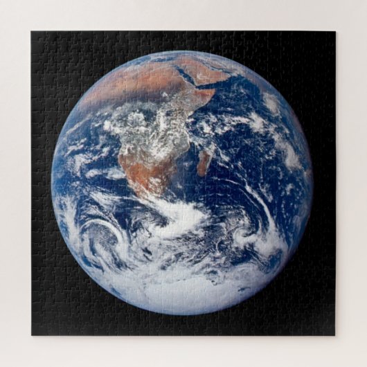 Planet Earth uitzicht uit Apollo 17 Jigzaag Puzzle Legpuzzel (Verticaal)