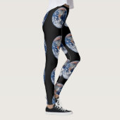 Planet Earth uitzicht uit Apollo 17 Leggings (Rechts)