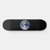 Planet Earth uitzicht uit Apollo 17 Persoonlijk Skateboard (Horizontaal)