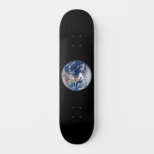 Planet Earth uitzicht uit Apollo 17 Persoonlijk Skateboard (Voorkant)