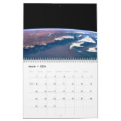 Planet Earth van het universum Kalender (Mar 2026)