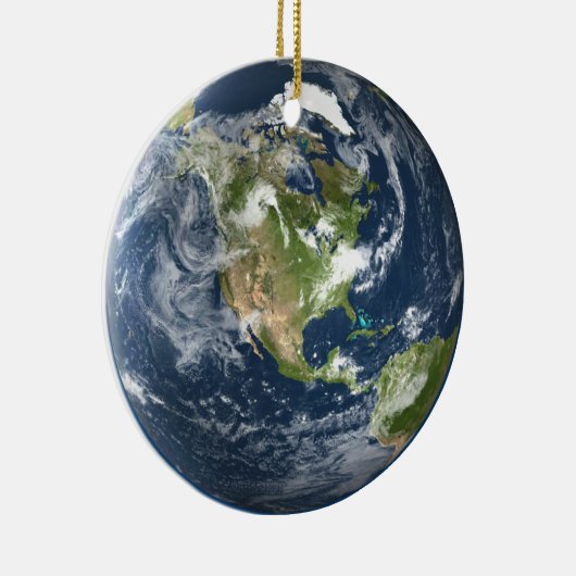 Planet Earth-versiering Keramisch Ornament (Rechts)