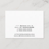 Planet Earth Visitekaartje (Achterkant)