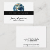 Planet Earth Visitekaartje (Voorkant / Achterkant)