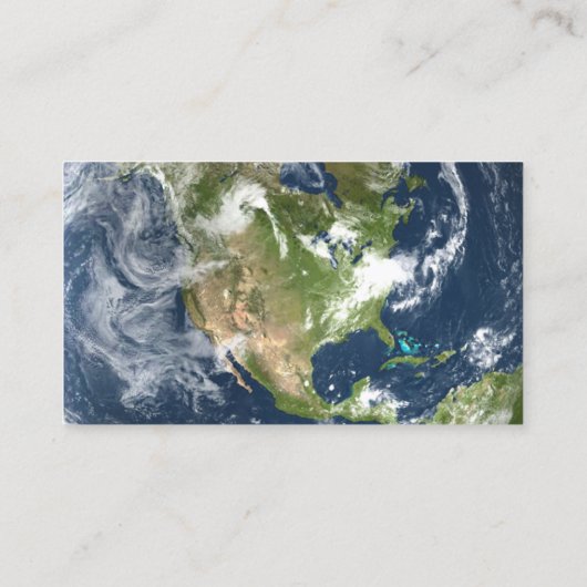 Planet Earth visitekaartje (Achterkant)