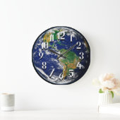 Planet Earth Wall Clock Grote Klok (Huis)