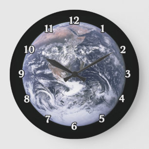 Planet Earth Wall klok