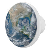 Planet Earth World Knob Keramische Knop (Rechts)