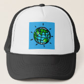 Planet EarthH - Dag van de Aarde - Natuurbehoud -  Trucker Pet (Voorkant)