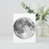 PLANET EARTH'S MOON (zonnestelsel) ~ Briefkaart (Staand voorkant)