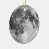 PLANET EARTH'S MOON (zonnestelsel) ~ Keramisch Ornament (Rechts)