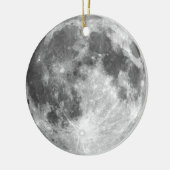 PLANET EARTH'S MOON (zonnestelsel) ~ Keramisch Ornament (Links)