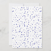 Planet eerste reis rond de zon verjaardag kaart (Achterkant)