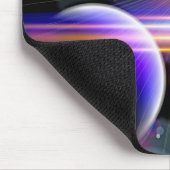 Planet en Sterontwerp Muismat (Hoek)