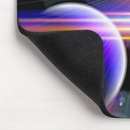 Planet en Sterontwerp Muismat (Hoek)