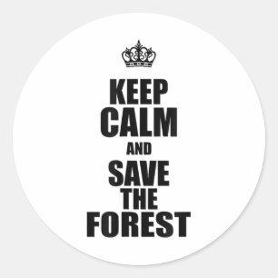 Planet Environmental Gezegde Climate Protection DE Ronde Sticker