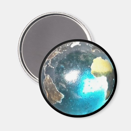 Planet Erde Kugel Magneet (Voorkant / Achterkant)