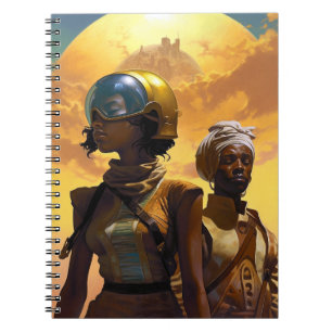 Planet Explorers Afrofuturistic Science Fiction Notitieboek