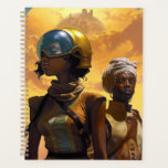 Planet Explorers Afrofuturistic Science Fiction Planner<br><div class="desc">Planet Explorers Afrofuturistic Science Fiction</div>