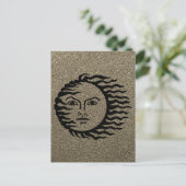 Planet Face Briefkaart (Staand voorkant)