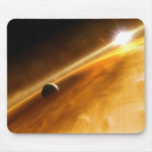 Planet Fomalhaut B Orbiting a Star Muismat (Voorkant)