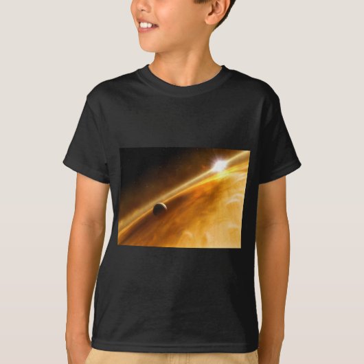 Planet Fomalhaut B Orbiting a Star T-shirt (Voorkant)