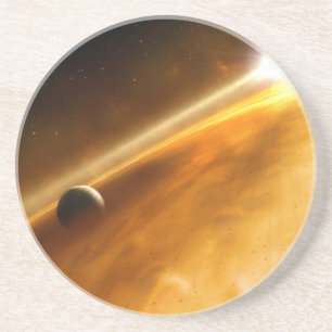 Planet Fomalhaut B Orbiting a Star Zandsteen Onderzetter