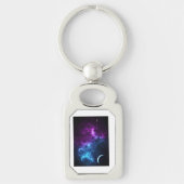 Planet Galaxy Metal Sleutelhanger (Voorkant)
