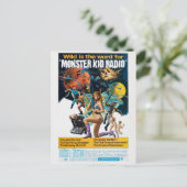 Planet Gone Wild Briefkaart (Staand voorkant)