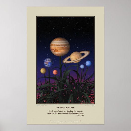 Planet Group Print (Voorkant)