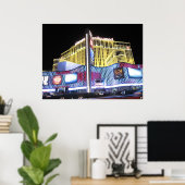 Planet Hollywood Las Vegas Photo Poster (Thuiskantoor)