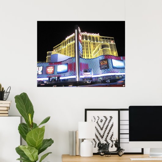 Planet Hollywood Las Vegas Photo Poster (Thuiskantoor)