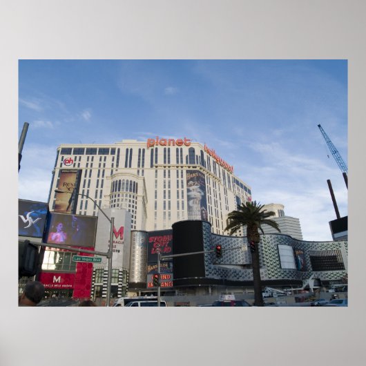 Planet Hollywood Las Vegas Photo Poster Print (Voorkant)