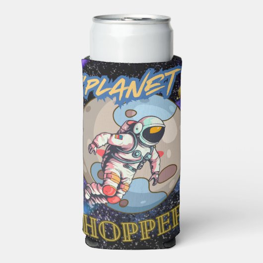Planet Hooper Seltzer Blikjeskoeler (Seltzer Voorkant)