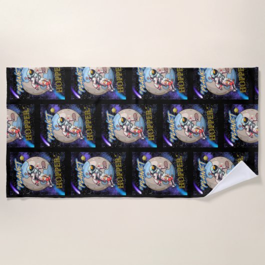 Planet Hooper Strandlaken (Voorkant)