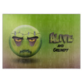 Planet in Dsnijden Frankenmoji Snijplank (Voorkant)