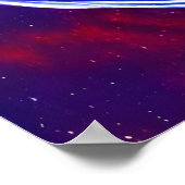 Planet in een glazen pot | AI Art Poster (Hoek)