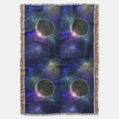 Planet,_In_The_Galaxy,_Throw_Blanket. Deken (Voorkant Verticaal)