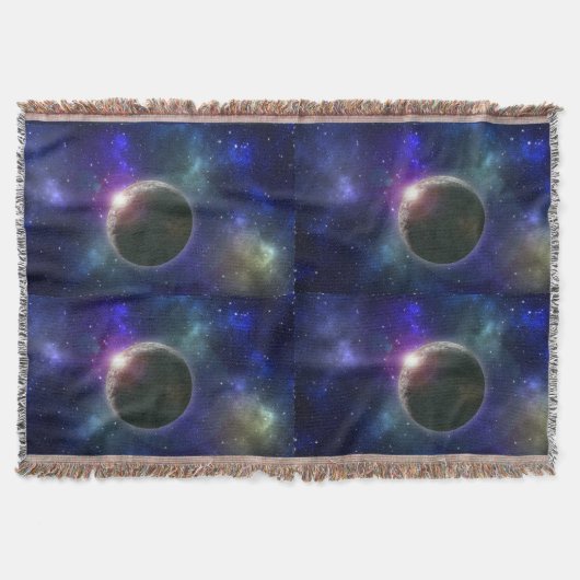 Planet,_In_The_Galaxy,_Throw_Blanket. Deken (Voorkant)