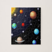Planet Jigzaag Puzzle Legpuzzel (Verticaal)