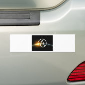Planet.jpg Bumpersticker (Op auto)