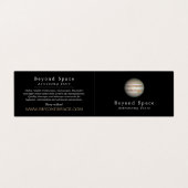 Planet Jupiter, Astronomer, Astronomie Store Visitekaartje (Buitenkant ongevouwen)