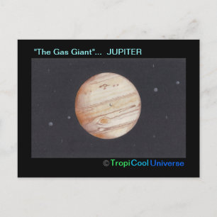 Planet JUPITER briefkaart