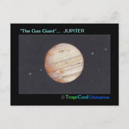 Planet JUPITER briefkaart