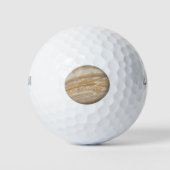 Planet Jupiter Golf Balls Golfballen (Voorkant)
