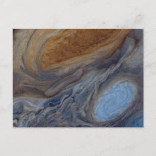 Planet Jupiter Great Red Spot Briefkaart