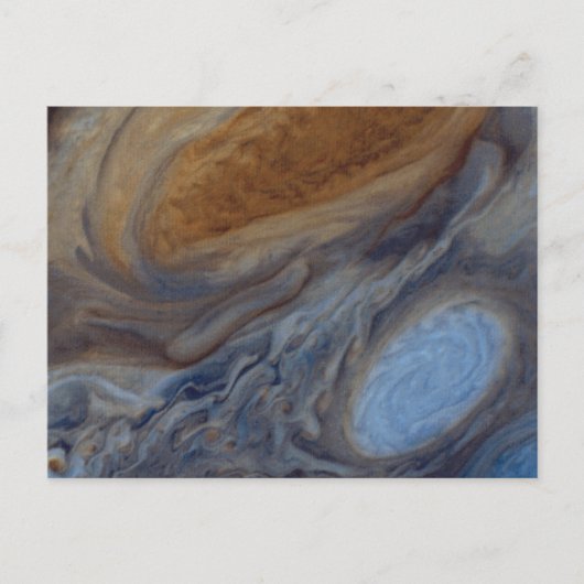 Planet Jupiter Great Red Spot Briefkaart (Voorkant)