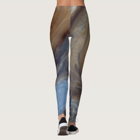 Planet Jupiter Great Red Spot Leggings (Achterkant)