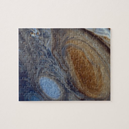 Planet Jupiter Great Red Spot Legpuzzel (Horizontaal)